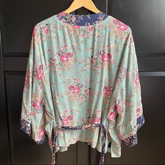 KACHEL x Anthropologie Floral Lounge Jacket 🌸 - Picture 5 of 10